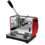 Ponte Vecchio Lusso Red Lever Espresso Coffee Machine